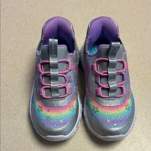 Skechers Kids Glittery Rainbow Sneakers